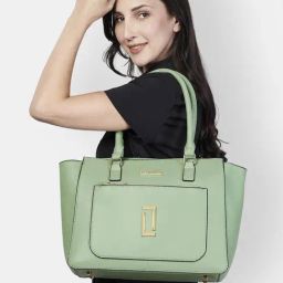 Lavie Luxe Mint Green LX Kyle Lg Tote Handbag-71
