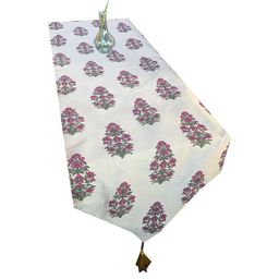 Pink Parrot Jacquard Table Runners-image-87