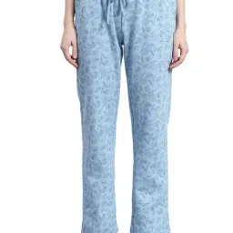 Monte Carlo Sky Blue Printed Pyjamas-picture-44