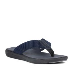 Hush Puppies by Bata Men's Navy Flip Flops-picture-12