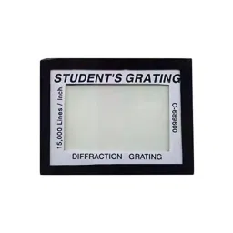 Eduscope Educational Diffraction Grating, ‎Edu-DIFGRAT-016-17