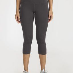 Hunnit Women Solid Three Fourth-Length Tights-16