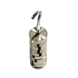 ‎Eduscope Slotted Mass Set with Hanger Stainless Steel, ‎EDBALSCALWEI-35
