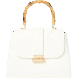 Forever New White Brooke Medium Satchel-image-77