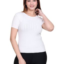LEZA Women Slim Fit T-shirt-image-23