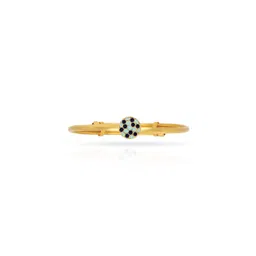 BHIMA 22K BIS Hallmark 916 Purity Yellow Gold Soccer Designed Bangle for Kids-image-50
