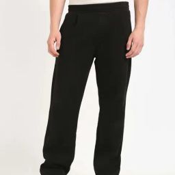 Calvin Klein Jeans Black Straight Fit Trackpants-image-7