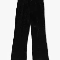 GAP Girls Black Shimmer Bootcut Pants-image-98