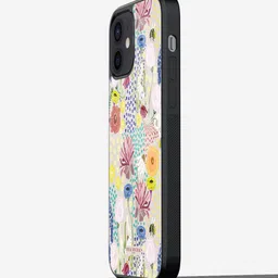 macmerise Floral Printed iPhone 12 Back Case Mobile Accessories-picture-13