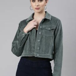 SHOWOFF Sea Green Regular Fit Tailored Jacket-image-23