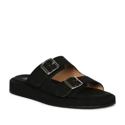 ViviBlu Women's Black Slide Sandals-picture-40