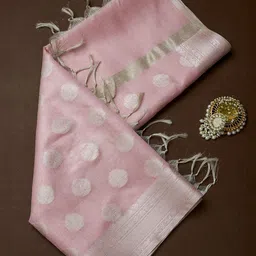 Soch Ethnic Motifs Woven Design Dupatta with Zari-image-6