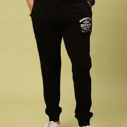 Urban Dog Men Printed Cotton Mid Rise Joggers-image-85