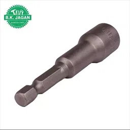 B K JAGAN & CO Screw driver Tools Chrome Vanadium Stee Hex Polished 8 x 65 mm (1/4" Shank 8 mm) image 2