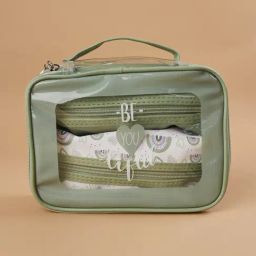 Ginger by Lifestyle Green Solid Pouch-12