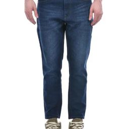 Numero Uno Dark Blue Tapered Fit Jeans-image-31