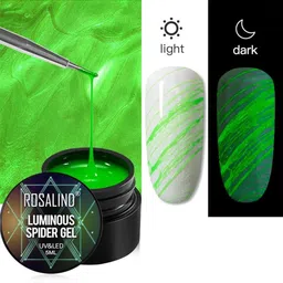 ROSALIND Green Luminous Spider Gel UV & LED Nail Art - A912 5 ml-image-6