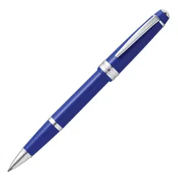 Cross BAILEY Polished Chrome Light Polished Blue CT Roller Ball Pen (Black), AT0745-4-image-40