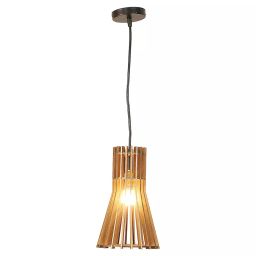 Tucasa SHS-185 Metal Iron B-22 Hanging Lamp (Gold)-image-101