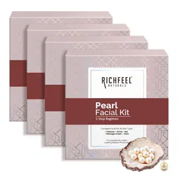 Richfeel Set Of 4 White Pearl Facial Kit-57