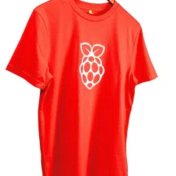 Raspberry Pi Official Red T-Shirt ( Size -XXL )-95