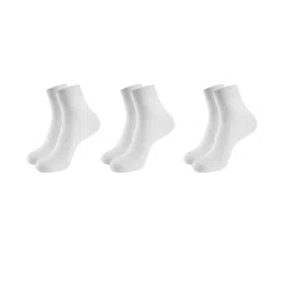 MUKHAKSH Unisex White Socks-image-76