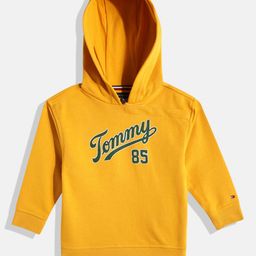 Tommy Hilfiger Boys Brand Logo Printed Hooded Sweatshirt-40