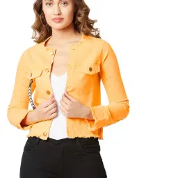 Miss Chase Yellow Cotton Jacket-18