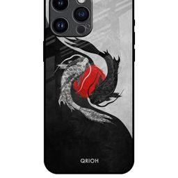 QRIOH Quirky Printed iPhone 14 Pro Max Back Case Mobile Accessories-image-81