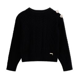 GUESS kids Girls Cable Knit Pullover-image-94