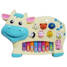 Sanjary Cartoon Cow Piano for kids Color May Vary-13