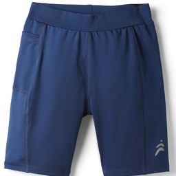 Pine Active Super Stretch Solid Cycling Shorts - Navy Blue-picture-9