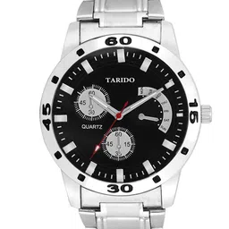TARIDO Men Patterned Dial & Bracelet Style Straps Analogue Watch TD1161SM01-10