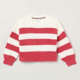 Tommy Hilfiger Girls Striped Ribbed Pullover-picture-47