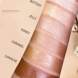 JUSTGOLD Glass Skin Glow Filter Enriched With Vitamin E- 30 ml- Caramel - GS105 image 2