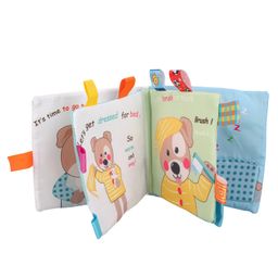 Baby Moo Learning With Puppy Activity Cloth Book - Multicolor image 3