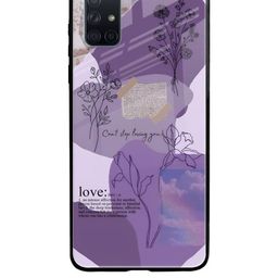 QRIOH Floral Printed Samsung Galaxy A51 Back Case Mobile Accessories-picture-26