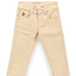 U.S. Polo Assn. Kids Beige Logo Jeans-image-84