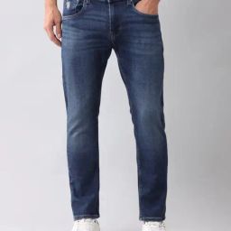 U.S. Polo Assn. Denim Co. Blue Cotton Slim Fit Jeans-picture-44