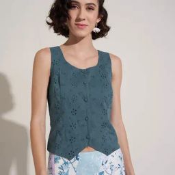 Honey by Pantaloons Hydro Embroidery Top-picture-34
