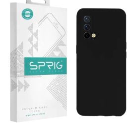 Sprig Liquid Silicone Back Cover for Realme GT Master Edition (Black)-image-66
