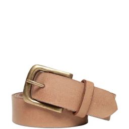 Art N Vintage Beige Leather Waist Belt For Men-image-56