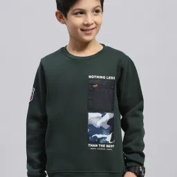 Monte Carlo Kids Green Printed Full Sleeves Sweatshirt-picture-45