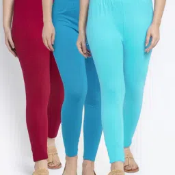 Gracit Multicolor Regular Fit Leggings-picture-14