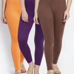 Gracit Multicolor Regular Fit Leggings-image-38