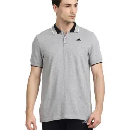 adidas Grey Polo T-Shirt-image-69
