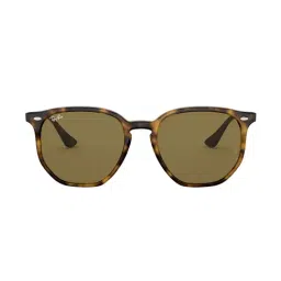 Ray-Ban 0RB4306 Polar Brown Highstreet Round Sunglasses - 54 mm-image-62
