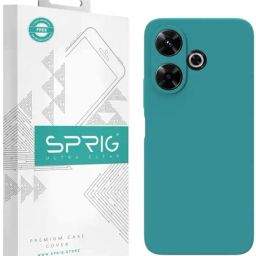 Sprig Back Cover for POCO M6 PLUS (Blue)-image-82