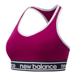New Balance Purple Scoop Neck Sports Bra-picture-3