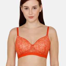 Zivame Orange Non Wired Padded T-Shirt Bra-image-21